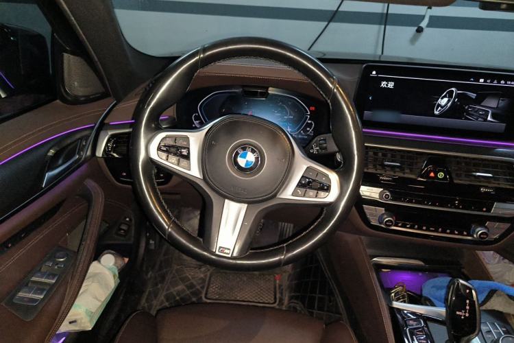 Used BMW 5 Series New Energy 2021 Restyled 535Le Pioneer Edition M Sport Package Steering Wheel