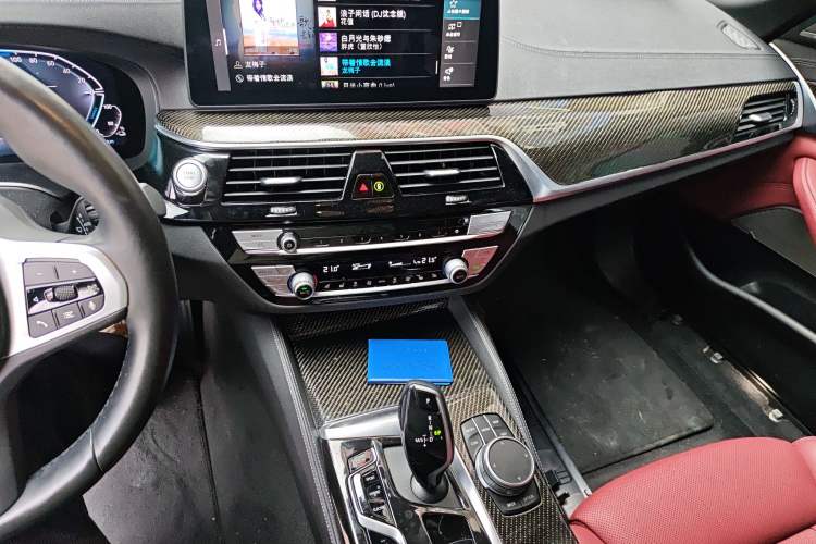 Used BMW 5 Series New Energy 2021 Restyled 535Le Pioneer Edition M Sport Package Audio And AC Panel