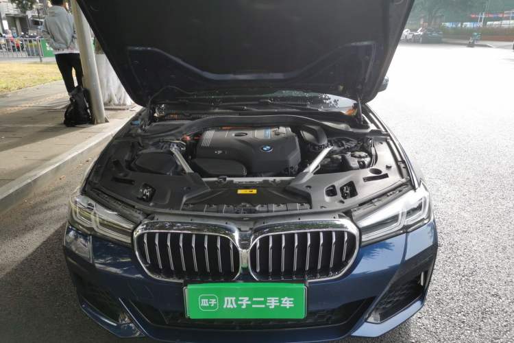 Used BMW 5 Series New Energy 2021 535Le M Sport Package Engine Bay