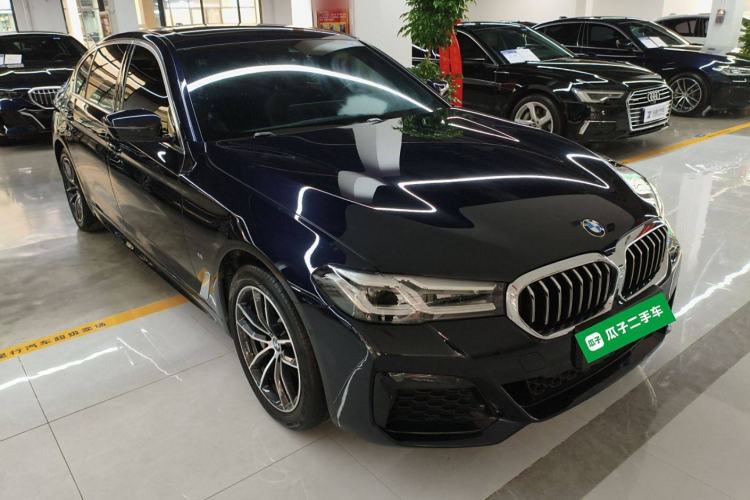 Used BMW 5 Series New Energy 2021 535Le M Sport Package Front Right 45 Deg