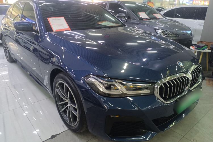 Used BMW 5 Series New Energy 2021 535Le Pioneer Edition M Sport Package Front Right 45 Deg