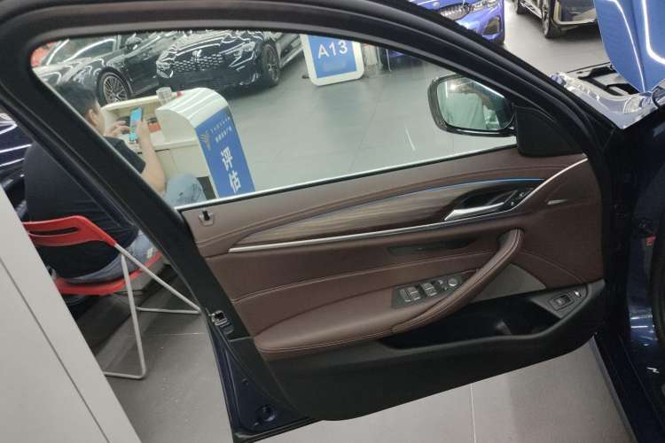 Used BMW 5 Series New Energy 2021 535Le Luxury Package Left Front Door Interior