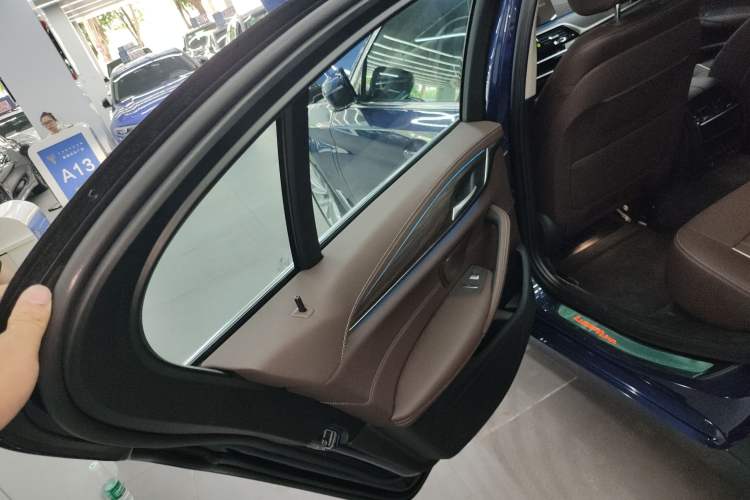 Used BMW 5 Series New Energy 2021 535Le Luxury Package Left Rear Door Interior