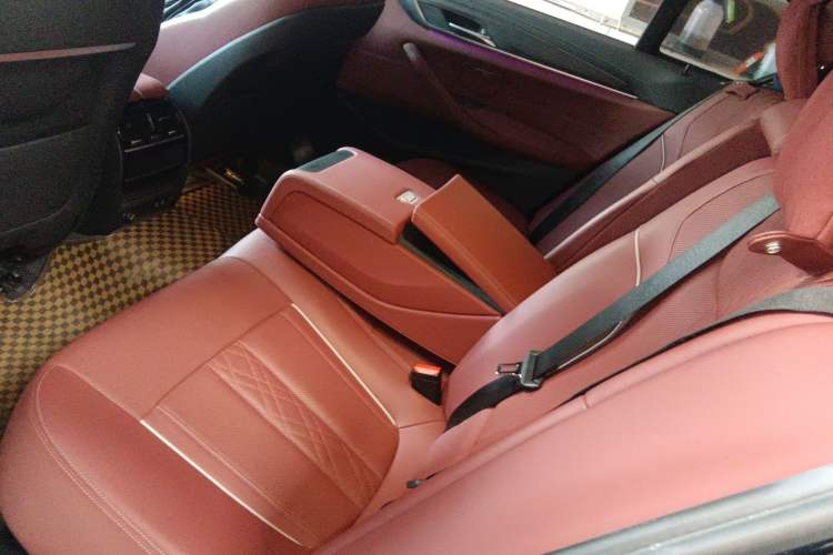 Used BMW 5 Series New Energy 2021 535Le Luxury Package Left Rear Seat