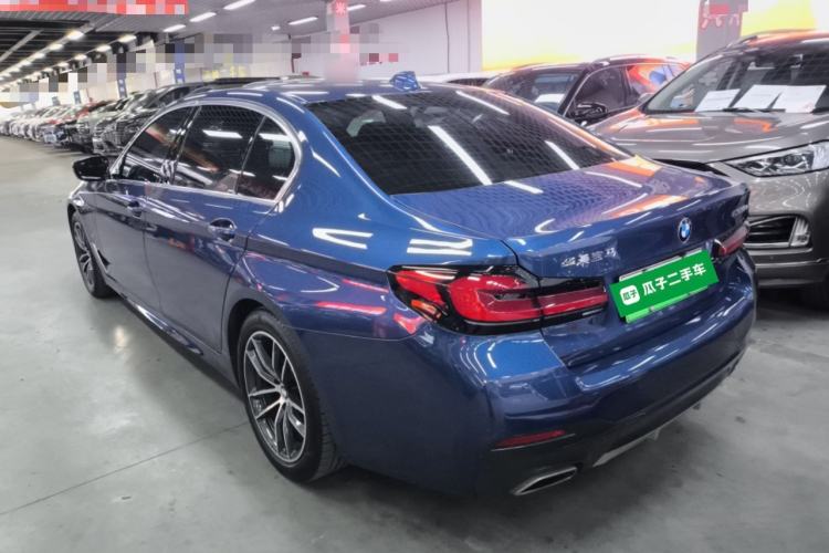 Used BMW 5 Series New Energy 2021 535Le Pioneer Edition M Sport Package Rear Left 45 Deg