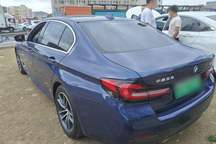 Used BMW 5 Series New Energy 2021 535Le M Sport Package Rear Left 45 Deg