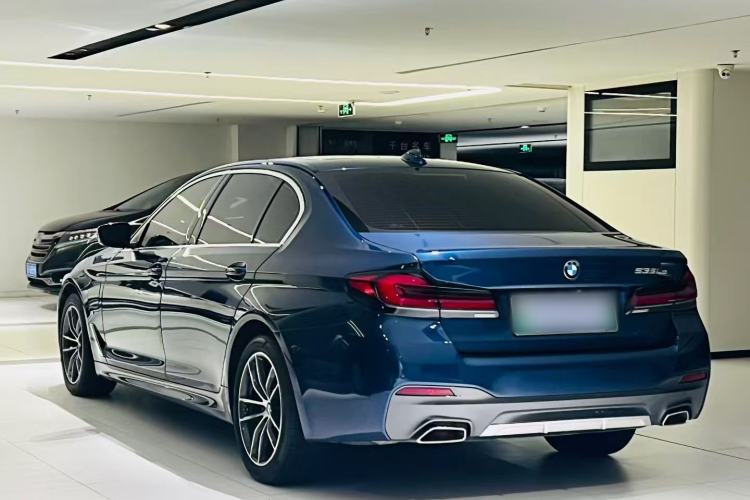 Used BMW 5 Series New Energy 2021 535Le Pioneer Edition M Sport Package Rear Left 45 Deg