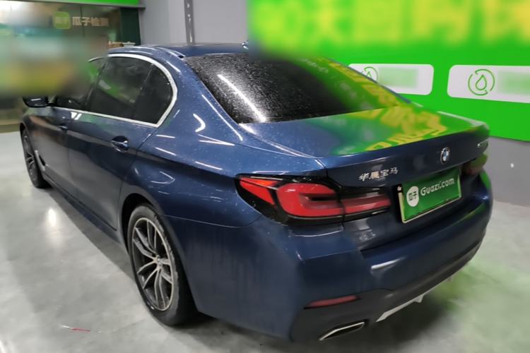 Used BMW 5 Series New Energy 2021 535Le M Sport Package Rear Left 45 Deg