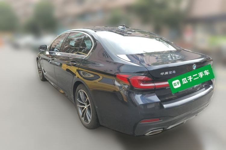 Used BMW 5 Series New Energy 2021 535Le M Sport Package Rear Left 45 Deg