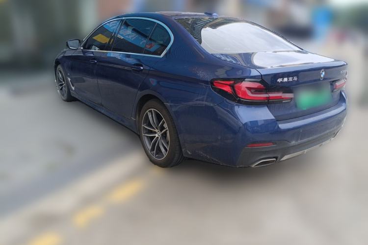 Used BMW 5 Series New Energy 2021 Restyled 535Le Pioneer Edition M Sport Package Rear Left 45 Deg