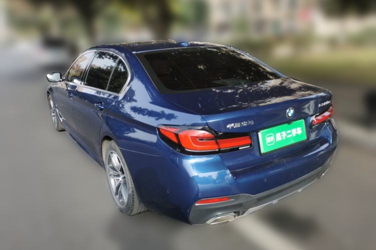 Used BMW 5 Series New Energy 2021 535Le M Sport Package Rear Left 45 Deg