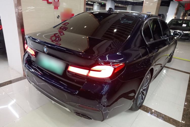 Used BMW 5 Series New Energy 2021 535Le Pioneer Edition M Sport Package Rear Right 45 Deg