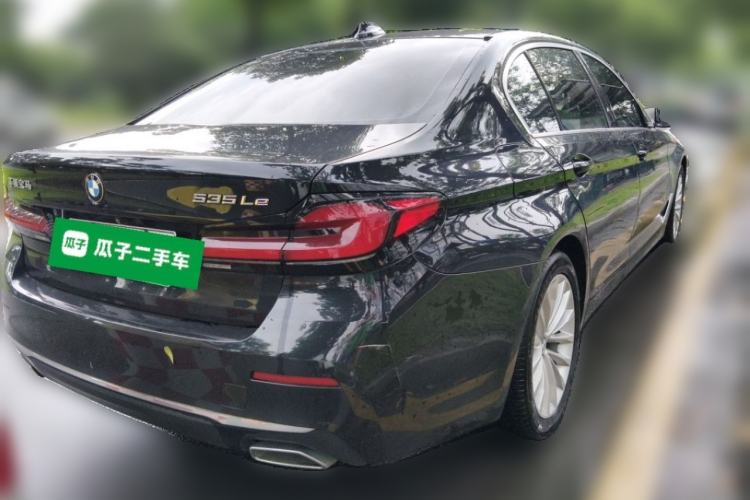 Used BMW 5 Series New Energy 2021 535Le Luxury Package Rear Right 45 Deg