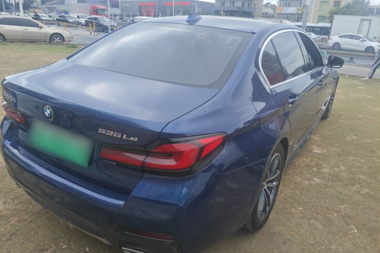 Used BMW 5 Series New Energy 2021 535Le M Sport Package Rear Right 45 Deg
