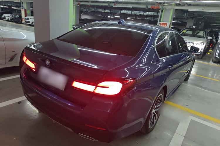 Used BMW 5 Series New Energy 2021 535Le M Sport Package Rear Right 45 Deg