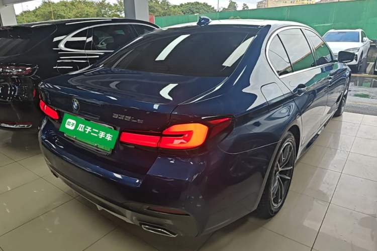 Used BMW 5 Series New Energy 2021 535Le Pioneer Edition M Sport Package Rear Right 45 Deg