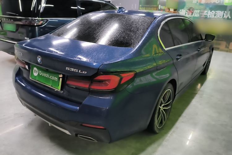 Used BMW 5 Series New Energy 2021 535Le M Sport Package Rear Right 45 Deg