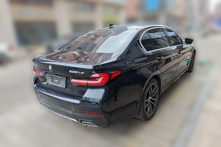 Used BMW 5 Series New Energy 2021 Restyled 535Le Pioneer Edition M Sport Package Rear Right 45 Deg
