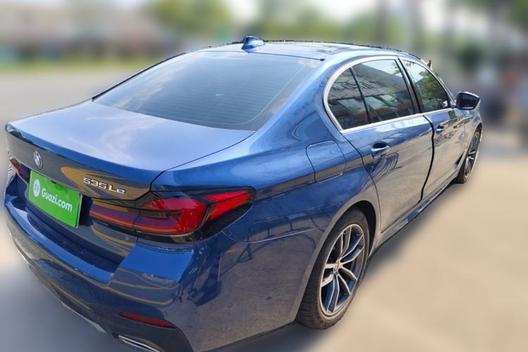 Used BMW 5 Series New Energy 2021 Restyled 535Le M Sport Package Rear Right 45 Deg