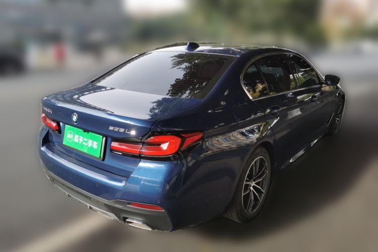 Used BMW 5 Series New Energy 2021 535Le M Sport Package Rear Right 45 Deg