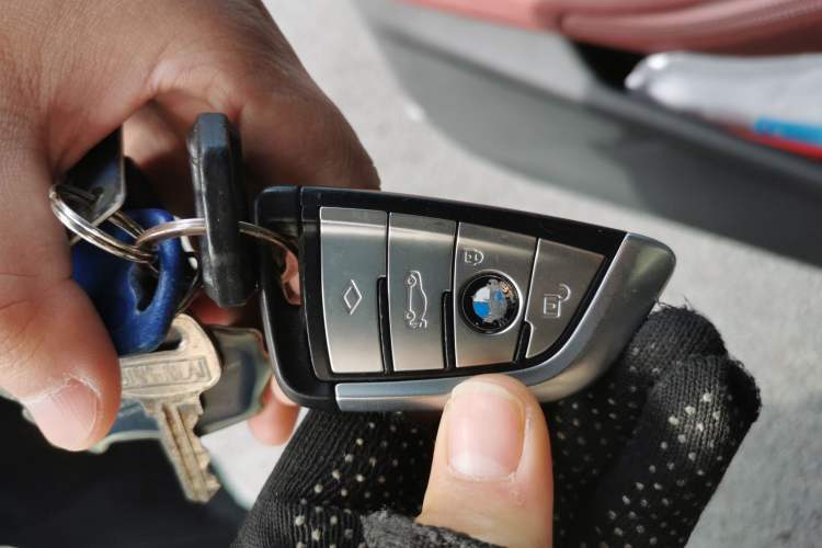 Used BMW 5 Series New Energy 2021 535Le M Sport Package Vehicle Key