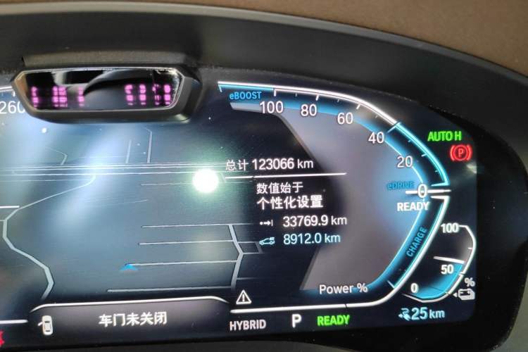 Used BMW 5 Series New Energy 2021 535Le Pioneer Edition M Sport Package Odometer Close Up