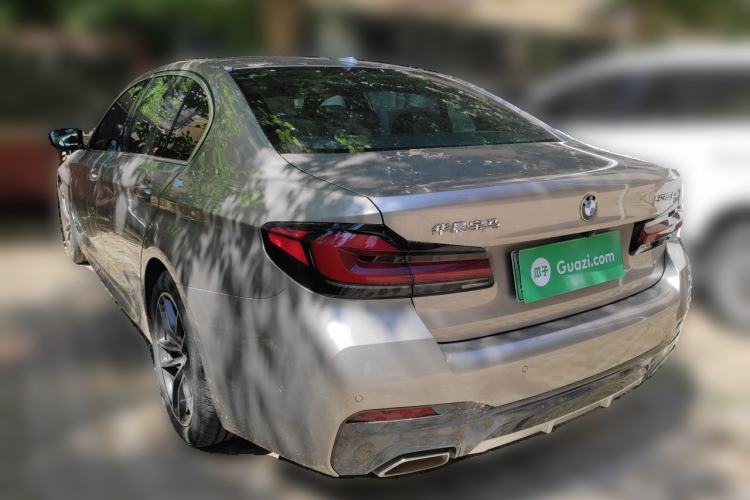 Used BMW 5 Series New Energy 2021 535Le Pioneer Edition M Sport Package Rear Left 45 Deg