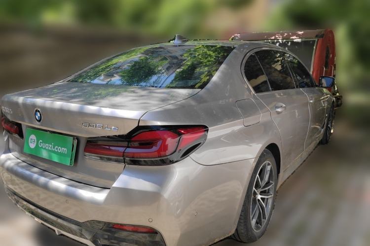 Used BMW 5 Series New Energy 2021 535Le Pioneer Edition M Sport Package Rear Right 45 Deg