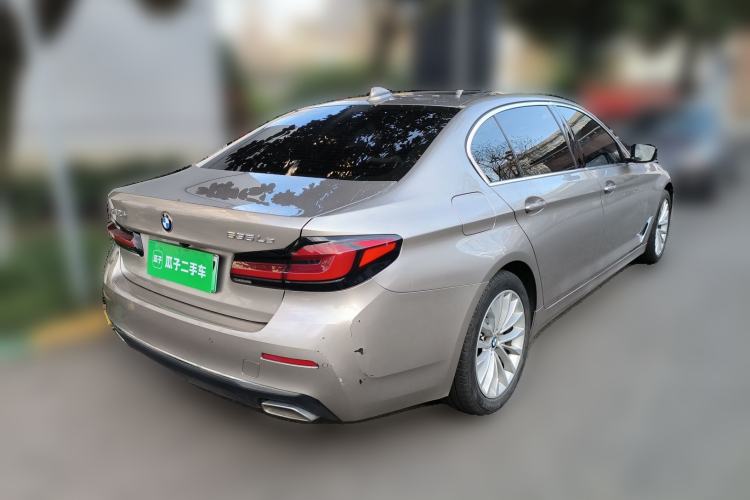 Used BMW 5 Series New Energy 2021 535Le Luxury Package Rear Right 45 Deg
