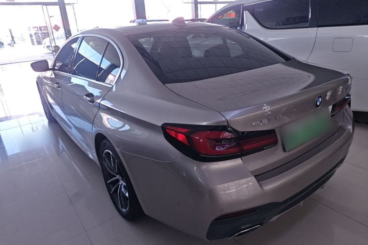 Used BMW 5 Series New Energy 2021 535Le M Sport Package Rear Left 45 Deg