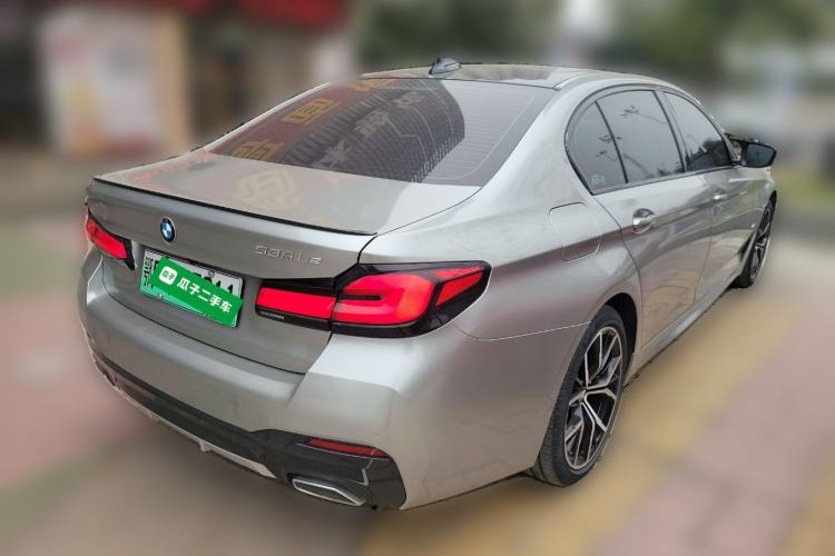 Used BMW 5 Series New Energy 2021 535Le Pioneer Edition M Sport Package Rear Right 45 Deg