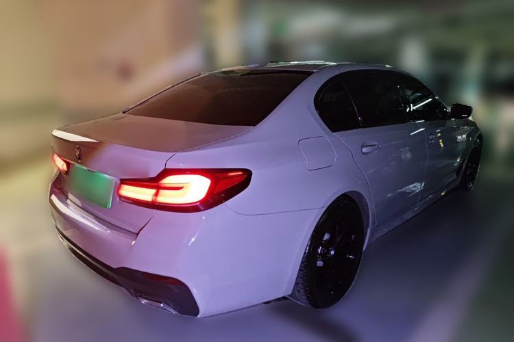 Used BMW 5 Series New Energy 2021 535Le Pioneer Edition M Sport Package Rear Right 45 Deg