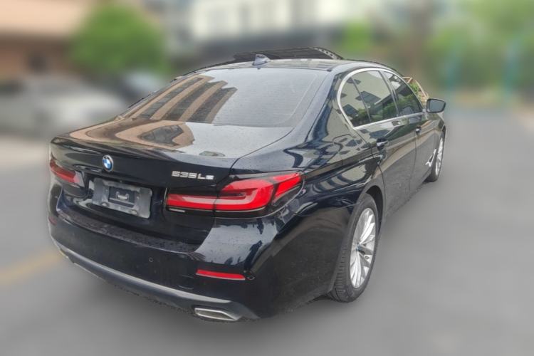 Used BMW 5 Series New Energy 2021 535Le Luxury Package Rear Right 45 Deg