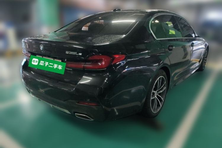 Used BMW 5 Series New Energy 2021 535Le Pioneer Edition M Sport Package Rear Right 45 Deg