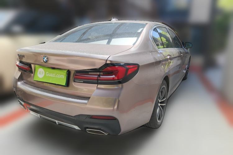 Used BMW 5 Series New Energy 2021 535Le Pioneer Edition M Sport Package Rear Right 45 Deg