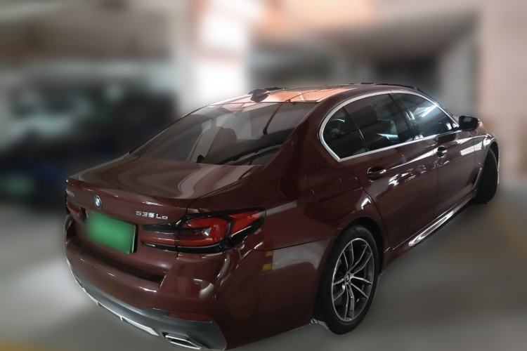 Used BMW 5 Series New Energy 2021 535Le Pioneer Edition M Sport Package Rear Right 45 Deg
