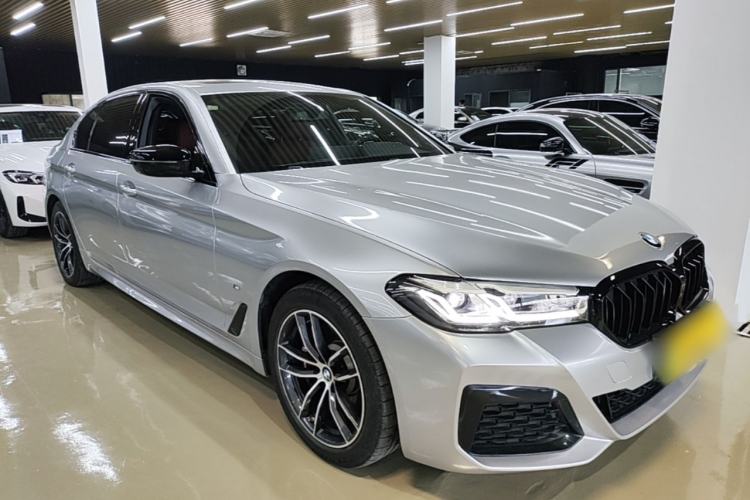 Used BMW 5 Series New Energy 2021 535Le M Sport Package Front Right 45 Deg