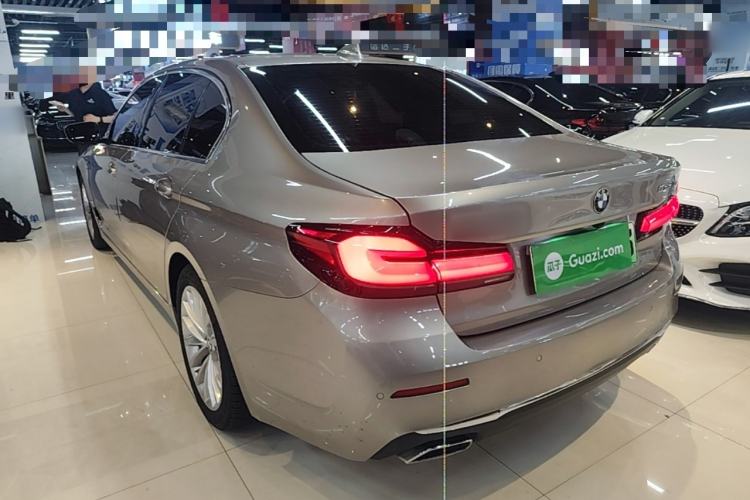 Used BMW 5 Series New Energy 2021 535Le Luxury Package Rear Left 45 Deg