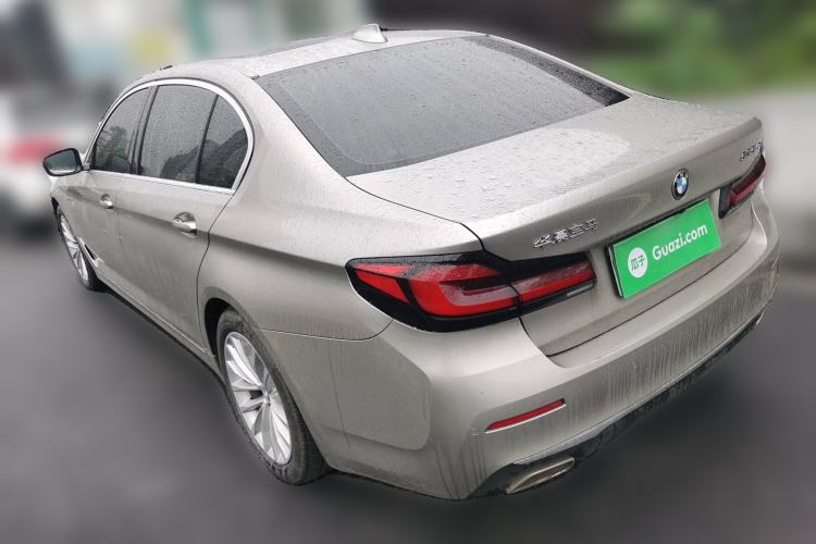 Used BMW 5 Series New Energy 2021 535Le Luxury Package Rear Left 45 Deg