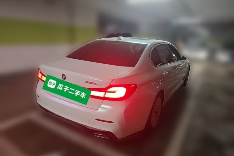 Used BMW 5 Series New Energy 2021 535Le Luxury Package Rear Right 45 Deg