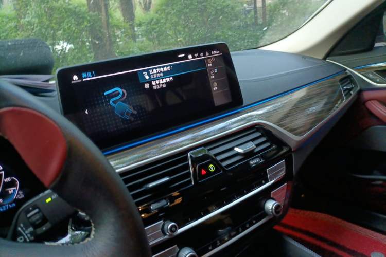 Used BMW 5 Series New Energy 2021 Updated 535Le Luxury Package Audio And AC Panel