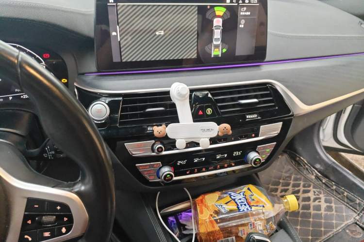Used BMW 5 Series New Energy 2021 Restyled 535Le M Sport Package Audio And AC Panel