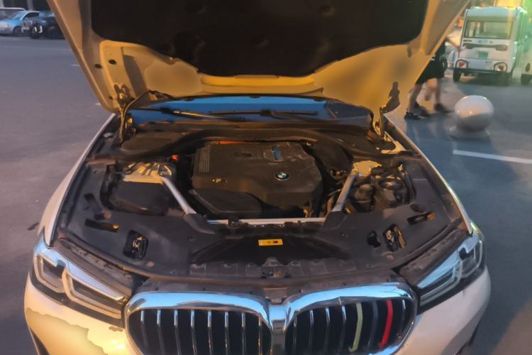 Used BMW 5 Series New Energy 2021 535Le M Sport Package Engine Bay