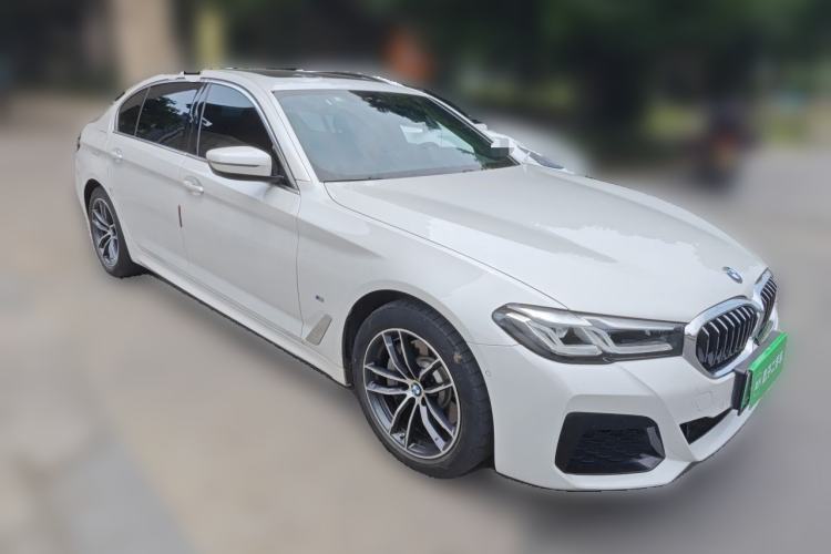 Used BMW 5 Series New Energy 2021 535Le M Sport Package Front Right 45 Deg