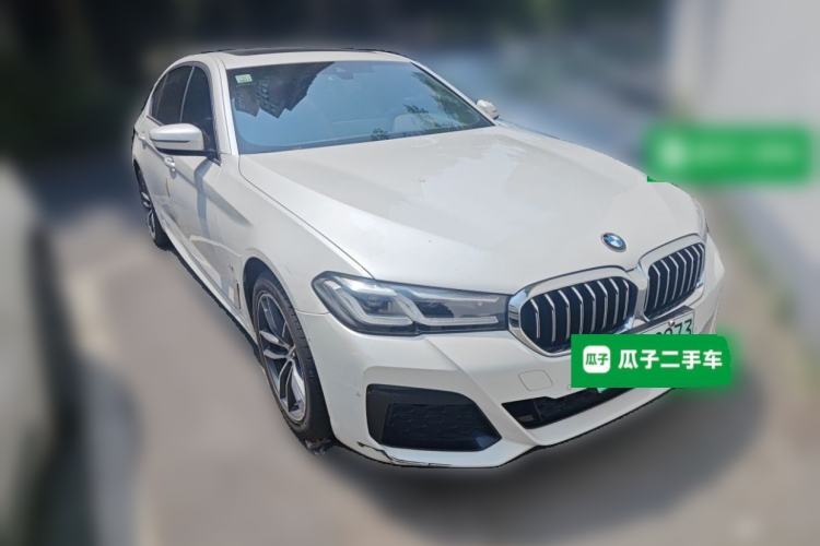 Used BMW 5 Series New Energy 2021 535Le M Sport Package Front Right 45 Deg