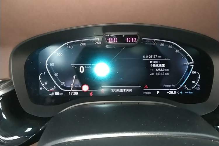 Used BMW 5 Series New Energy 2021 535Le Pioneer Edition M Sport Package Instrument Cluster