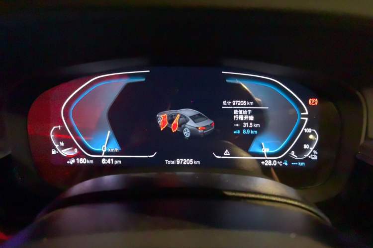 Used BMW 5 Series New Energy 2021 535Le M Sport Package Instrument Cluster