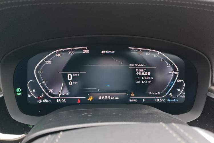 Used BMW 5 Series New Energy 2021 535Le Luxury Package Instrument Cluster