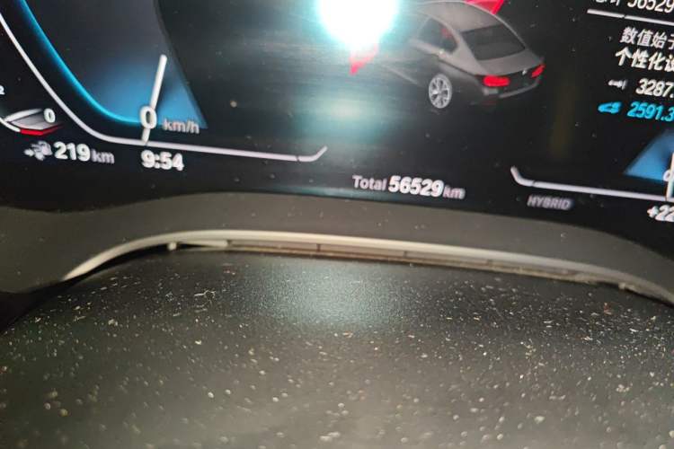 Used BMW 5 Series New Energy 2021 535Le Pioneer Edition M Sport Package Odometer Close Up