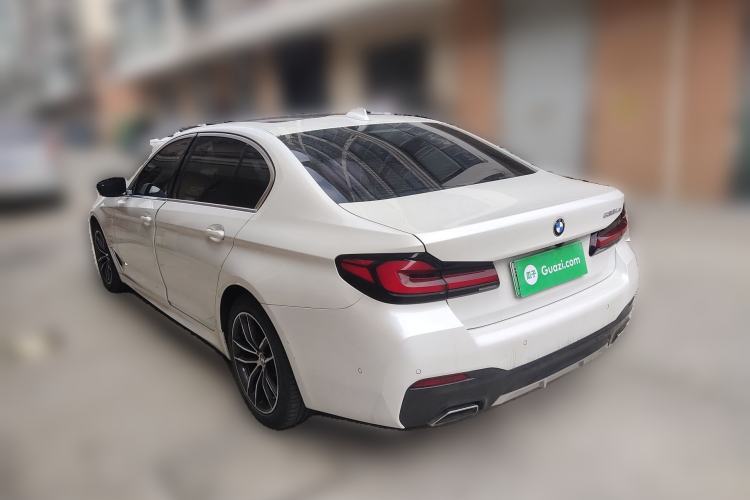 Used BMW 5 Series New Energy 2021 535Le M Sport Package Rear Left 45 Deg